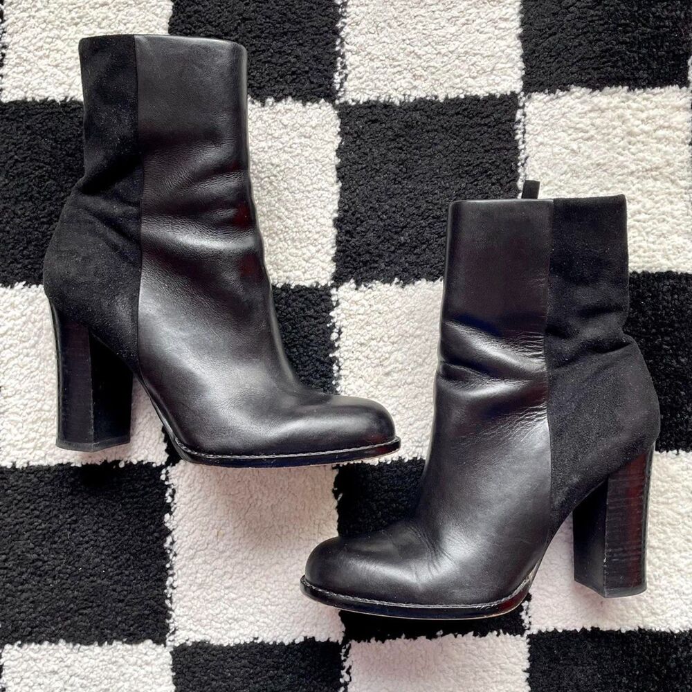 Sam Edelman Reyes Suede Leather Ankle Boots